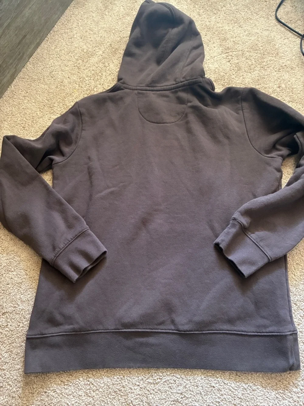 Fanatics Brown Crewneck Hoodie with Yellow SD Logo PADRES